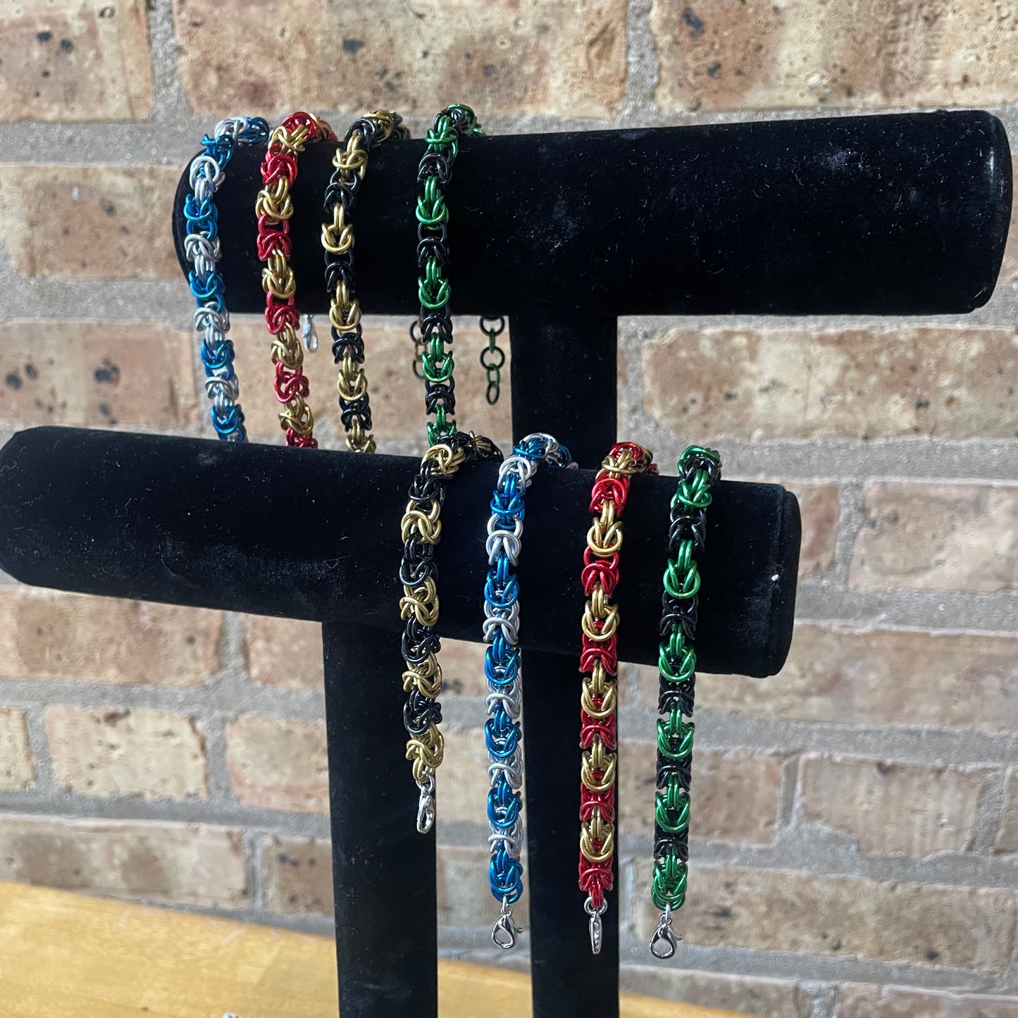 Chainmaille House Color Bracelets