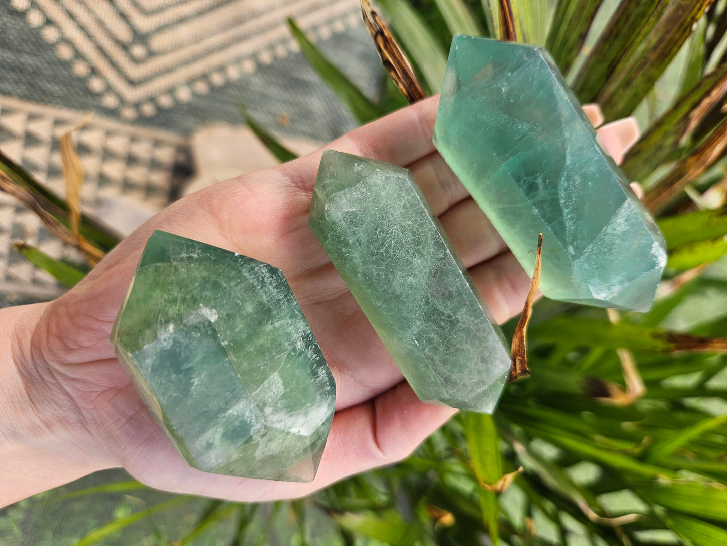 Green Fluorite DT Points