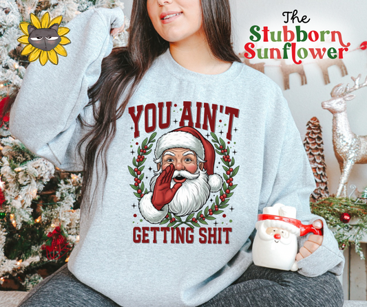 You Ain’t Getting Sh!t | Sweatshirt or T-Shirt