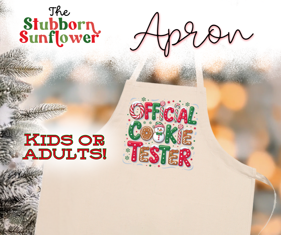 Official Cookie Tester Apron