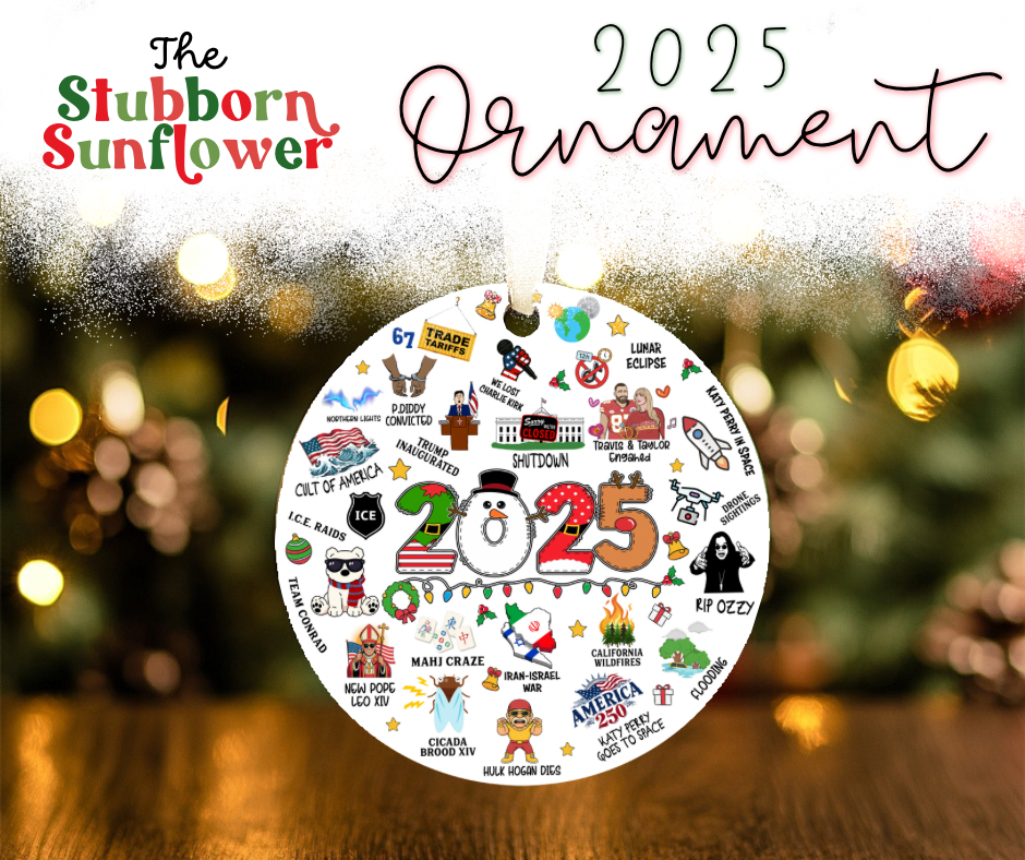 2025 Recap Ornament