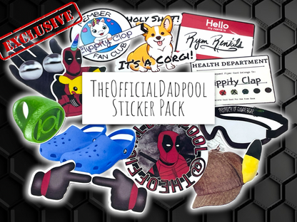 The Official Dadpool Sticker Pack