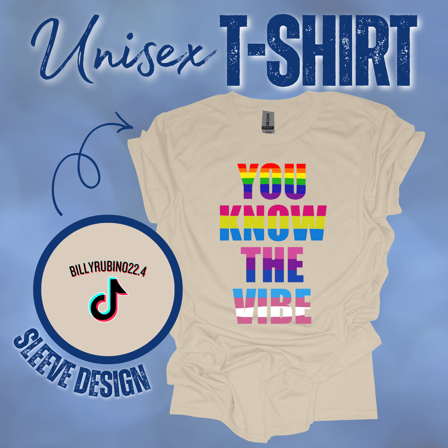 You Know The Vibe T-Shirt or Sweatshirt || Billy Rubino