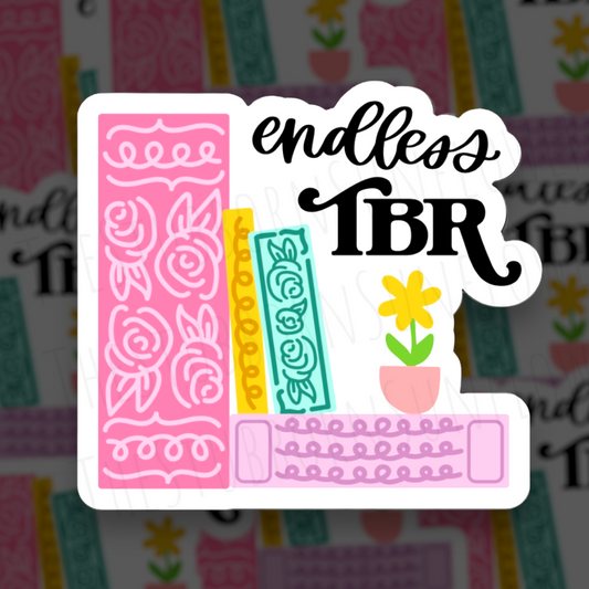 Endless TBR Sticker