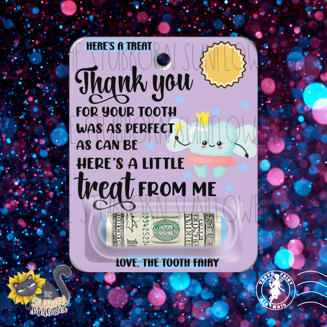 Tooth Fairy Money Cards