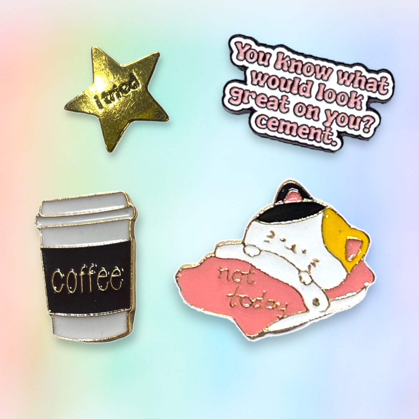 Comical Cat Nap Pin Packs