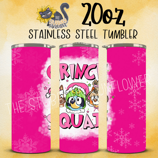 Grinch Squad 20 oz Tumbler