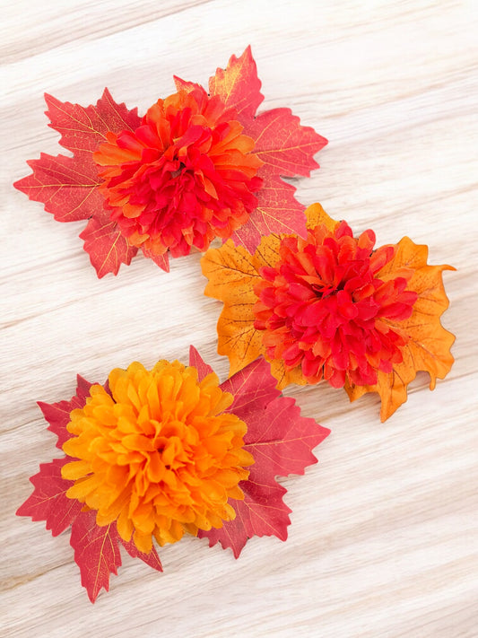 Fall Festival Hair Clips