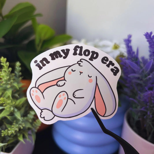 In My Flop Era Vinyl Sticker