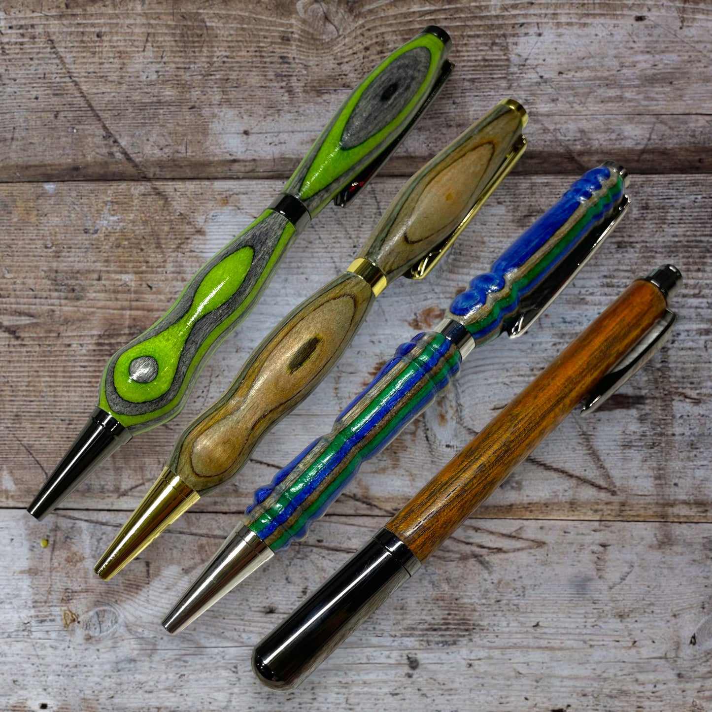 Hand Turned Wood Pens