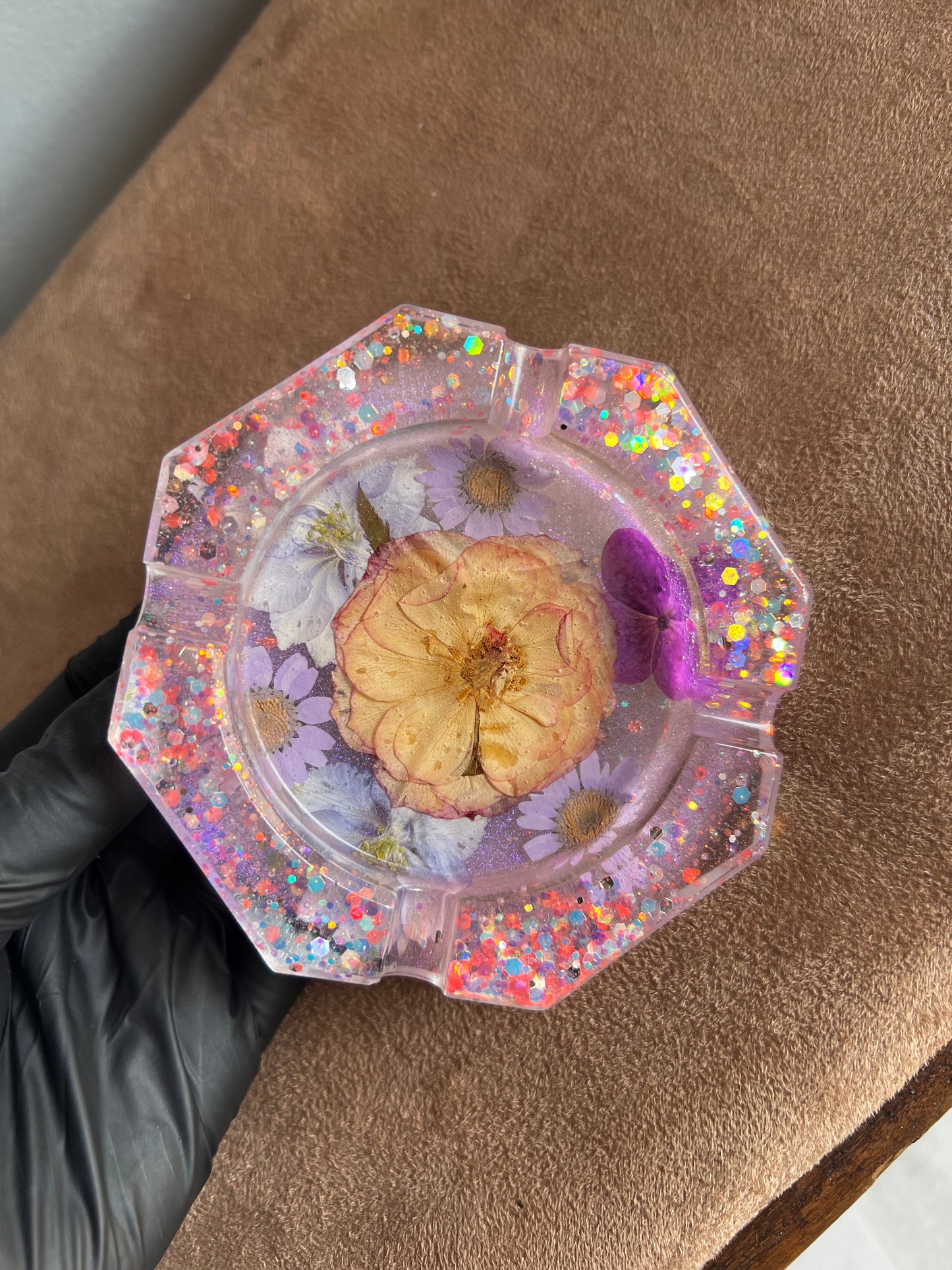 Dried Flower Ash Tray