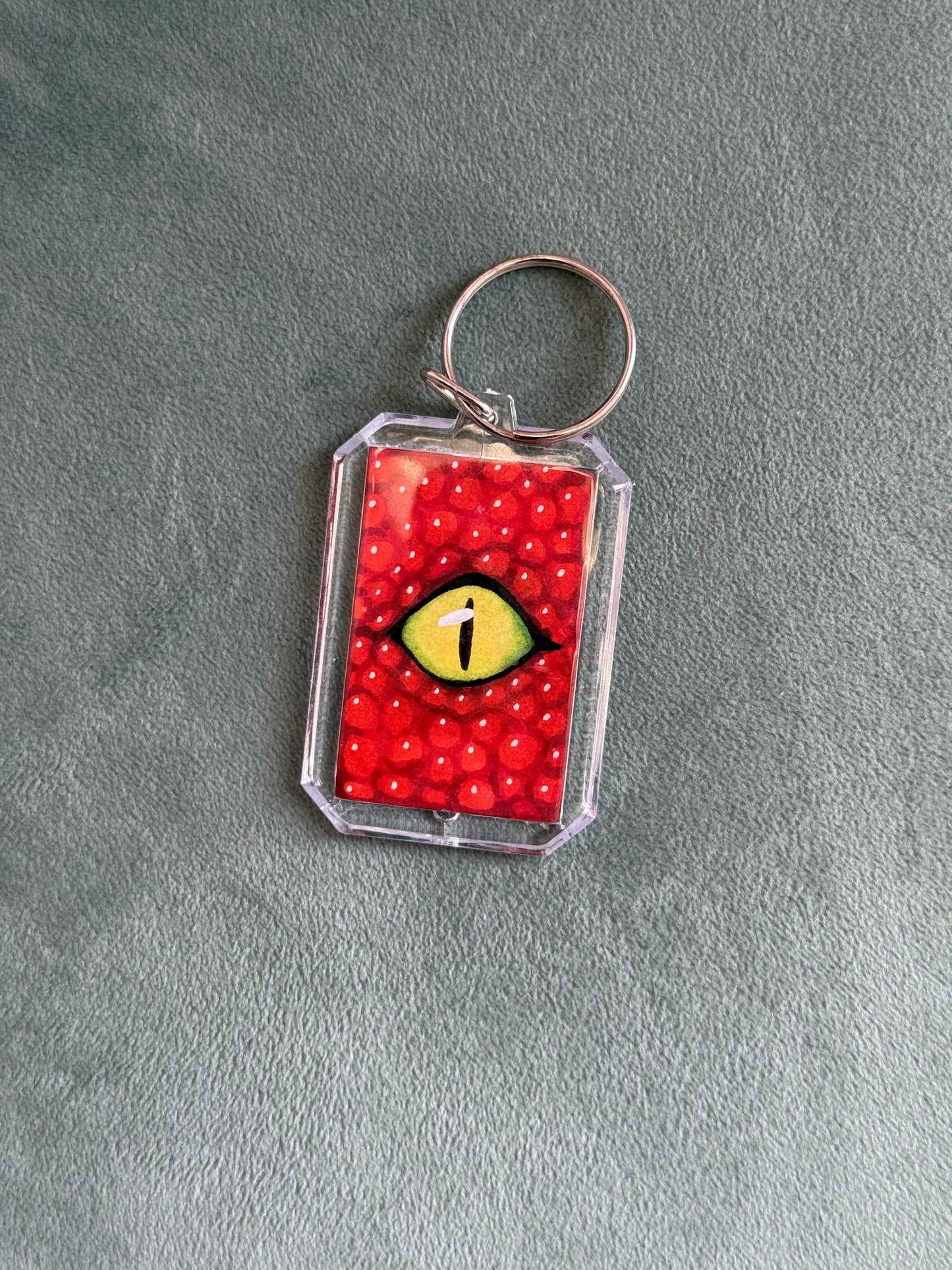Dragons Eye Keychain | Original Artwork