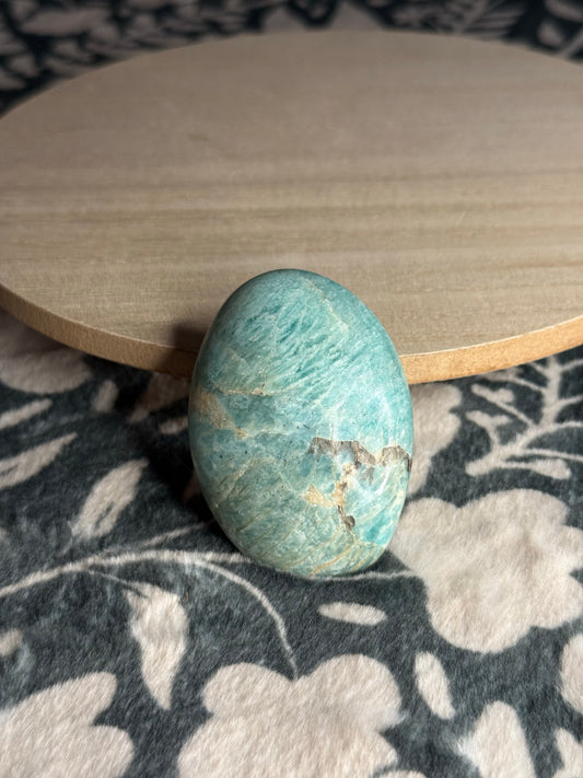 Amazonite Palm Stone