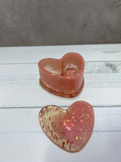 Small Heart Shaped Trinket Boxes