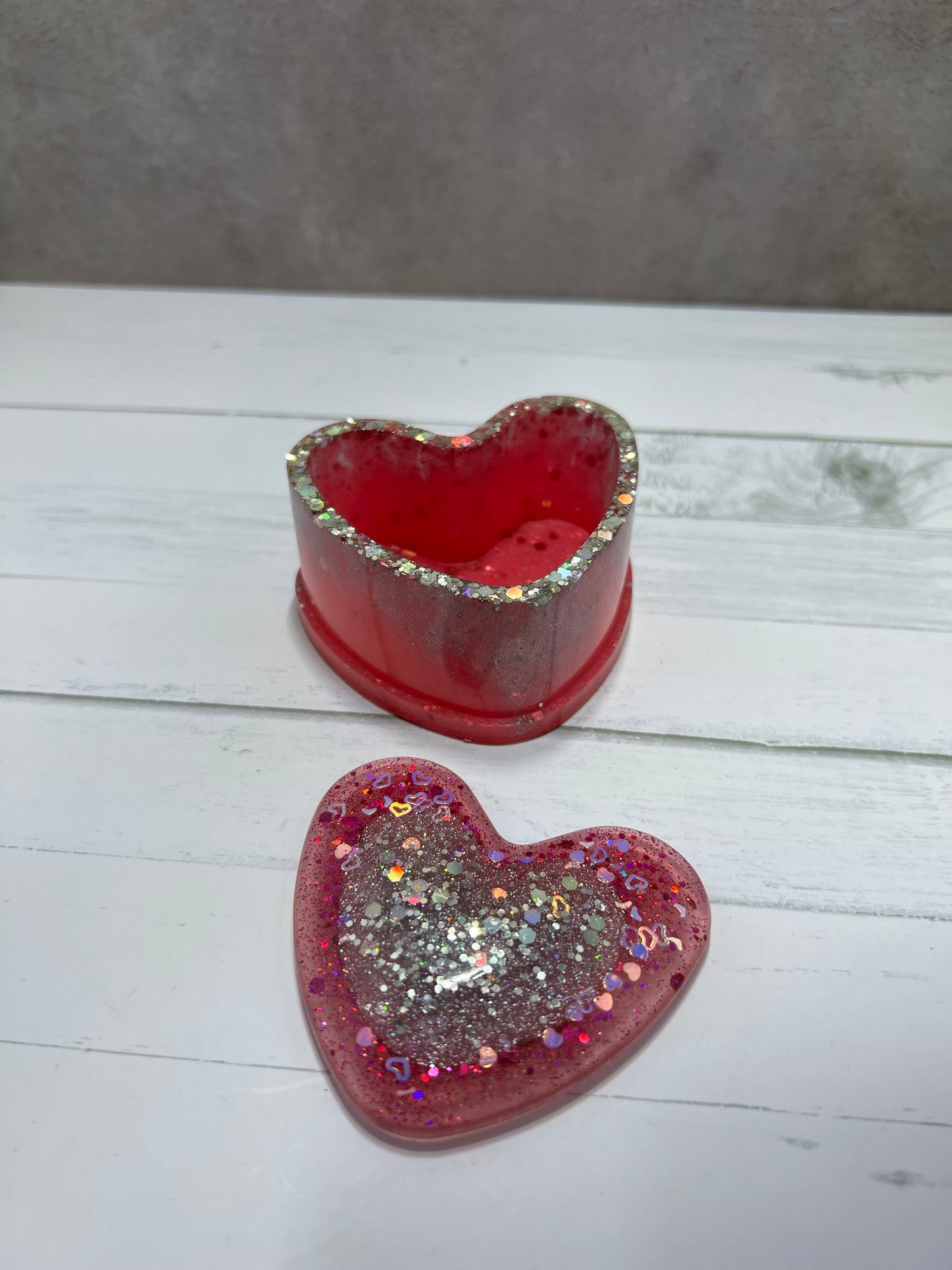 Small Heart Shaped Trinket Boxes