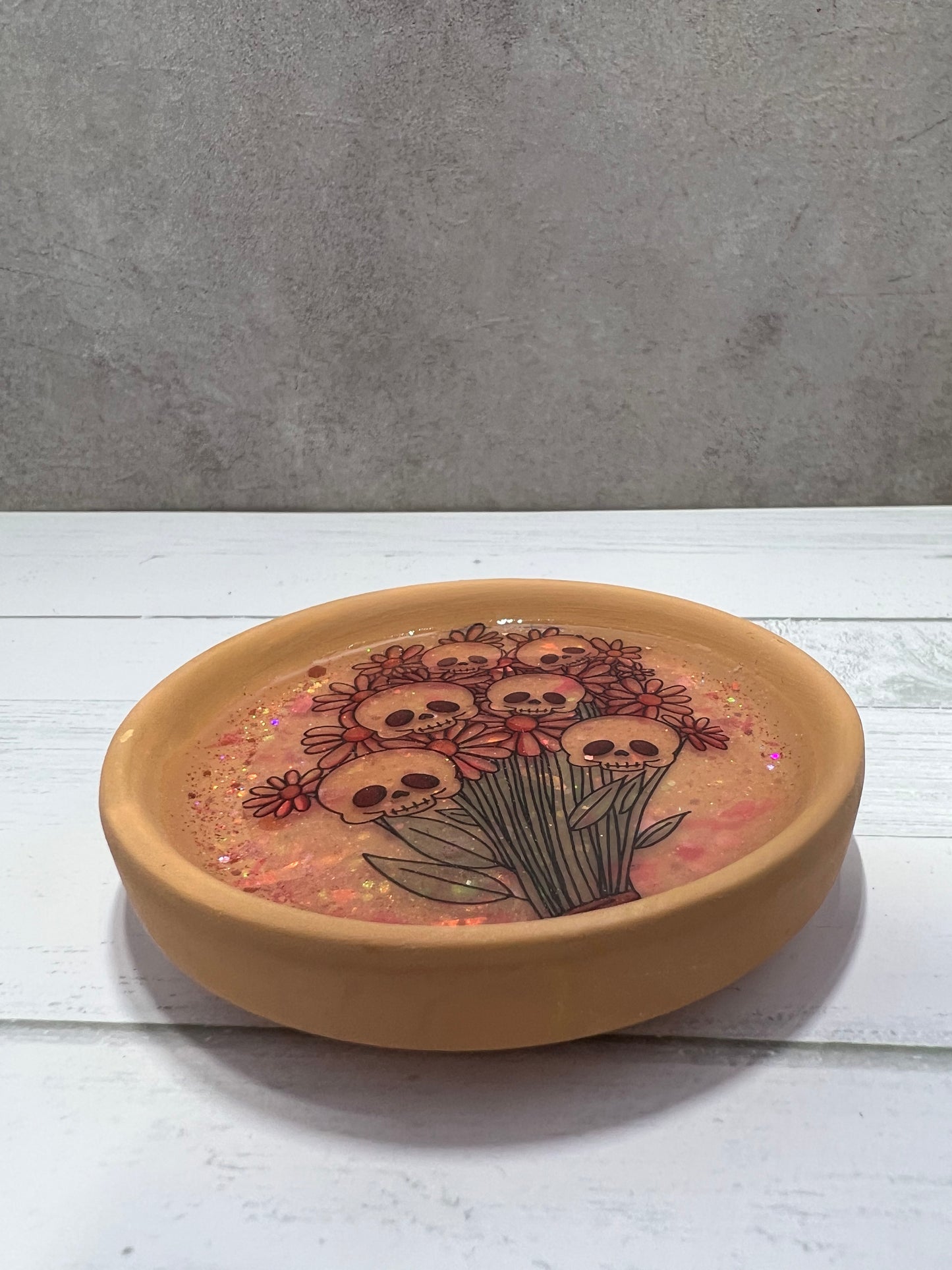 Small Upcycled Terracotta Dish