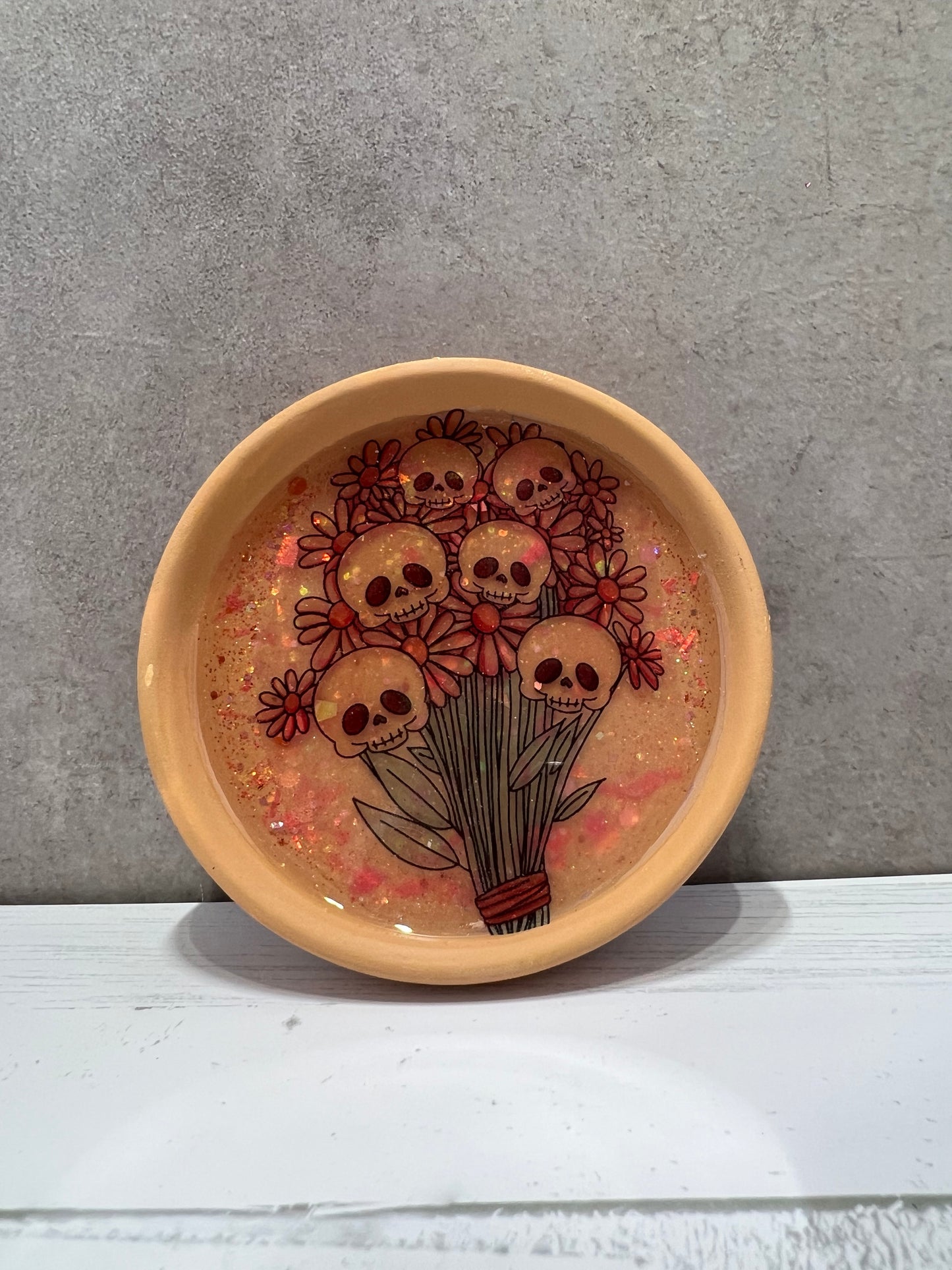 Small Upcycled Terracotta Dish