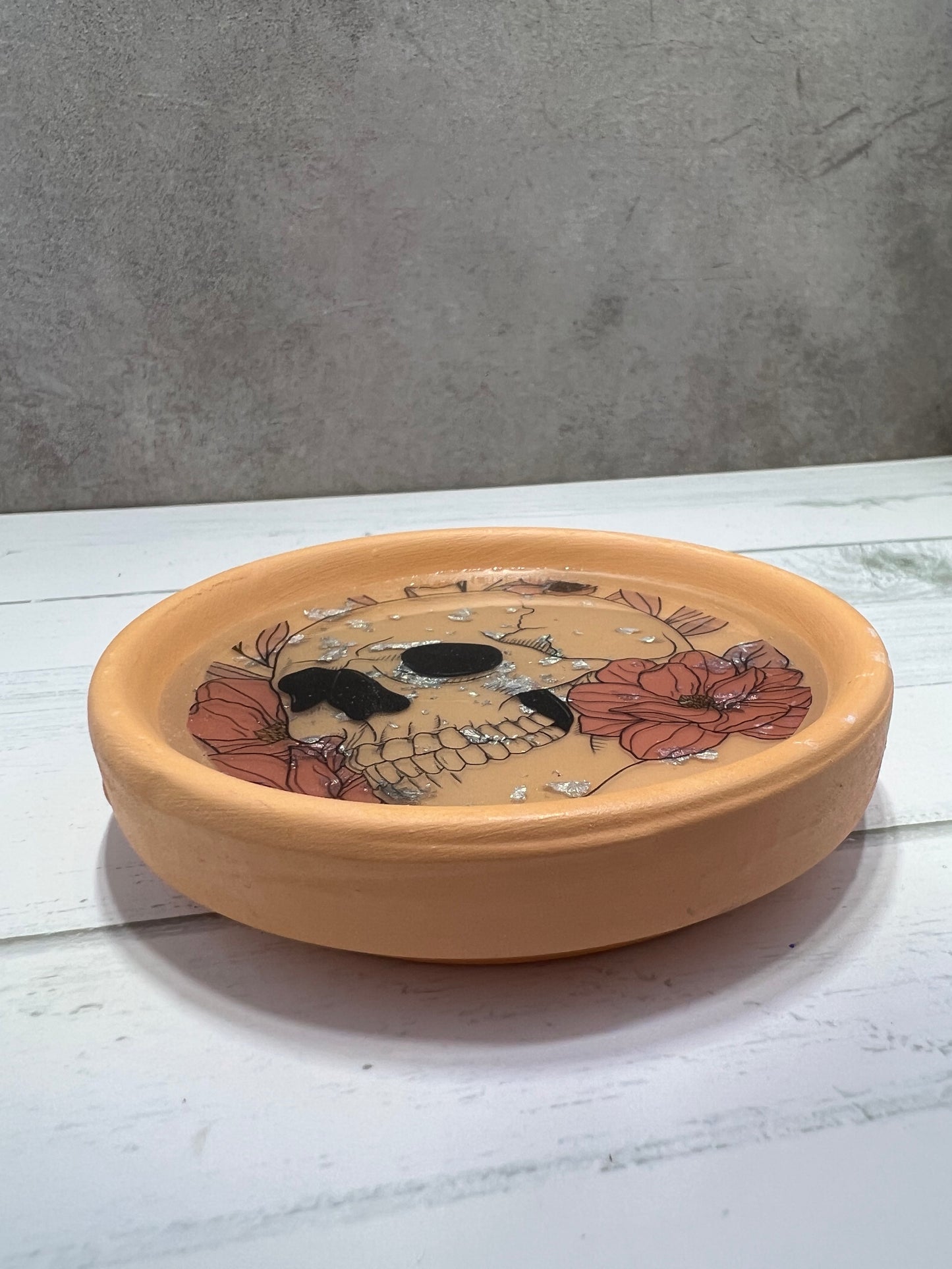 Small Upcycled Terracotta Dish