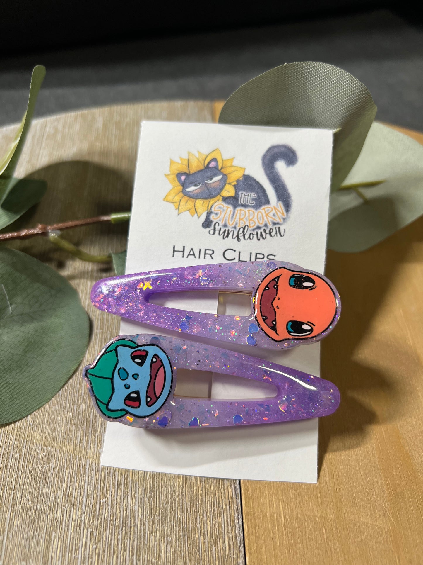 Pocket Monsters Hair Clips