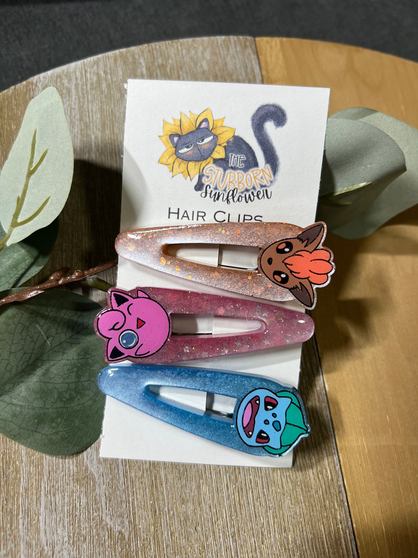 Pocket Monsters Hair Clips