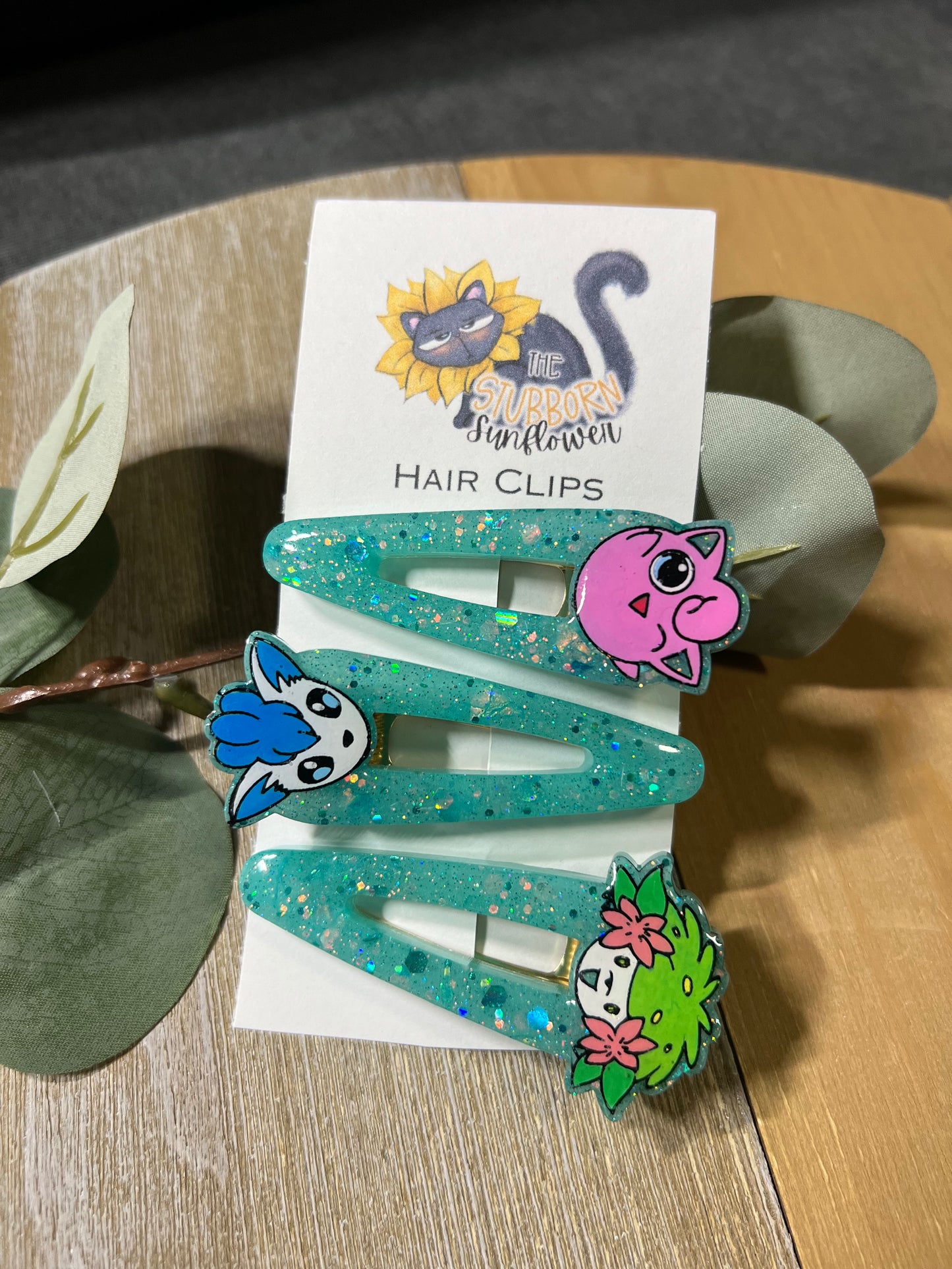 Pocket Monsters Hair Clips