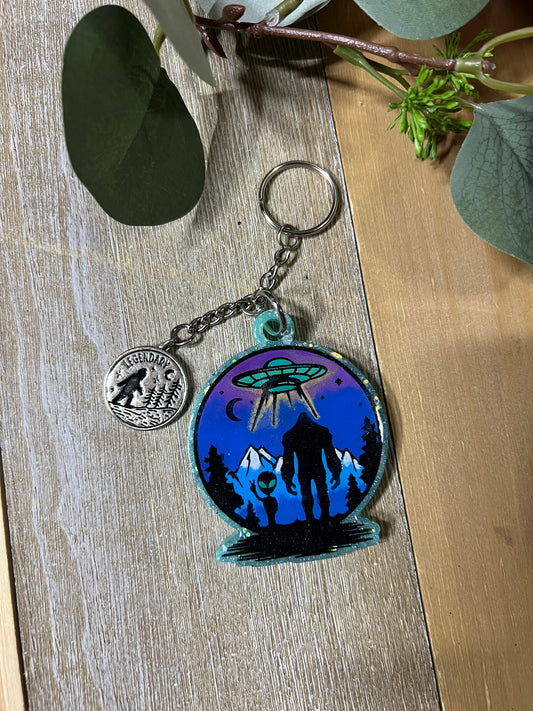 Extraterrestrial Crew Keychain