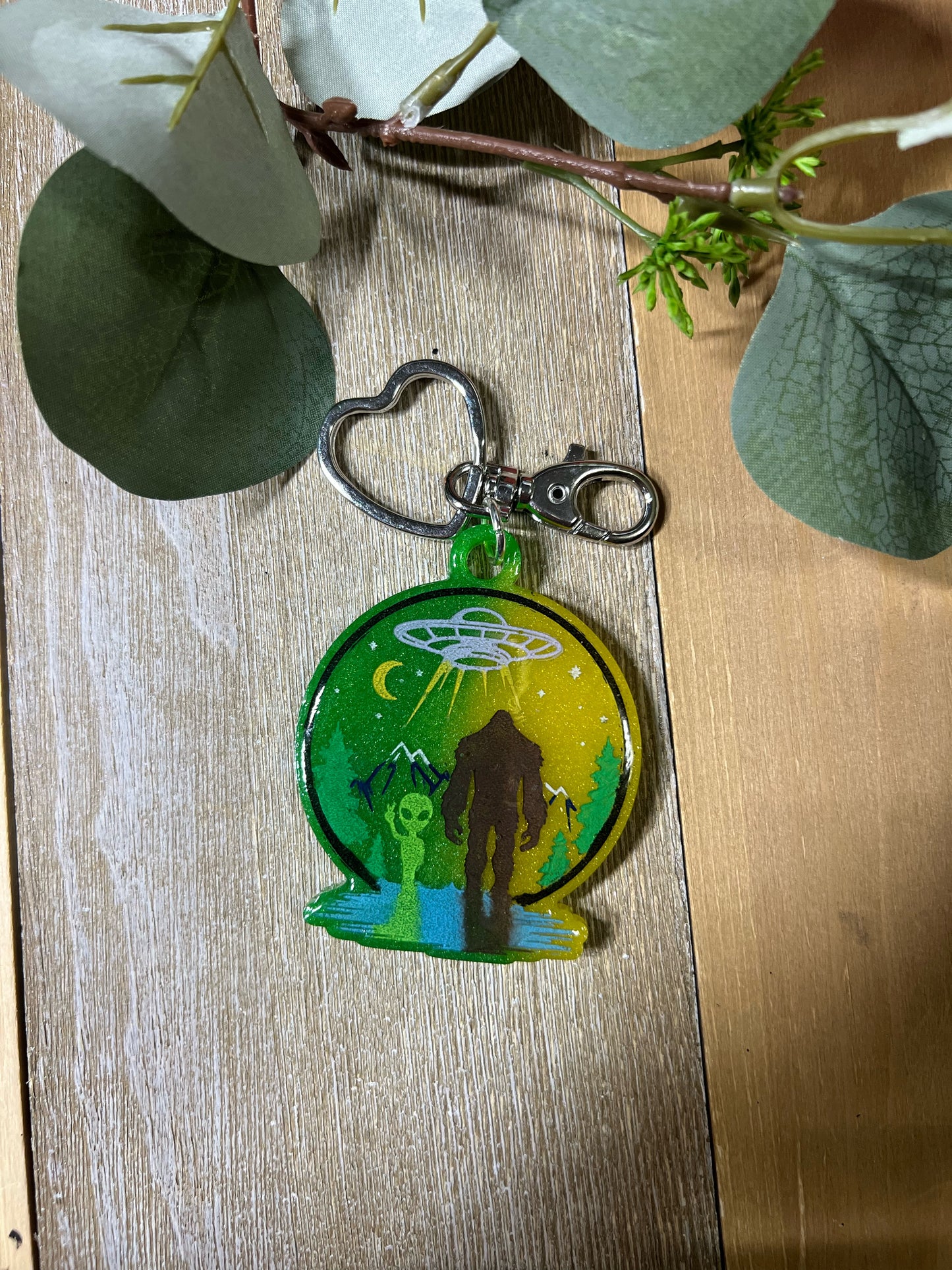 Extraterrestrial Crew Keychain