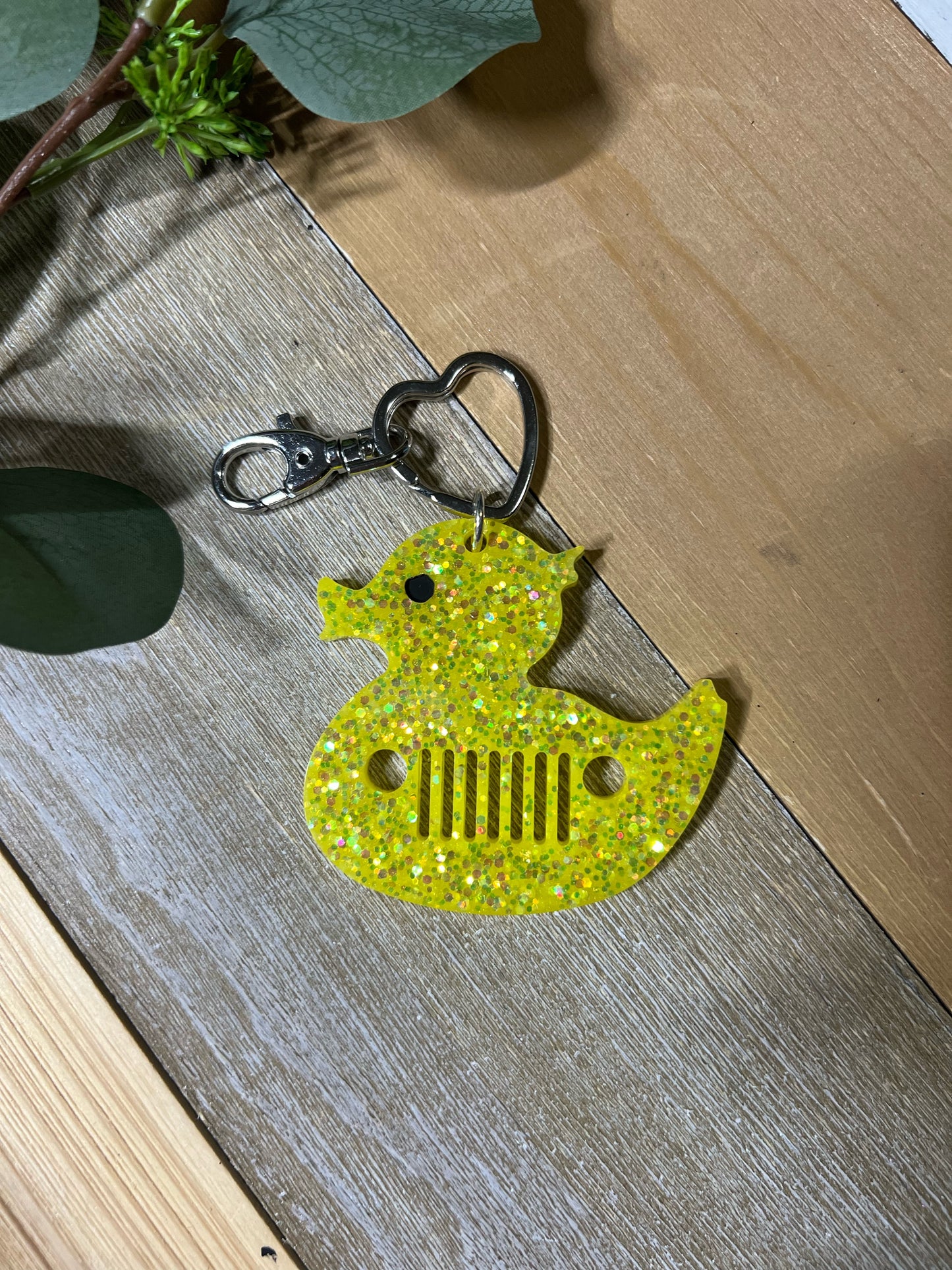 Jeep Duck Keychain