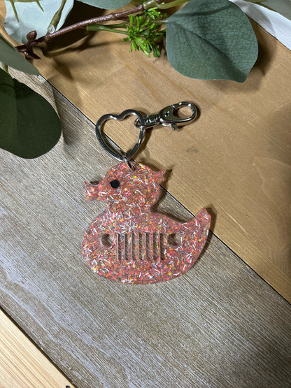 Jeep Duck Keychain