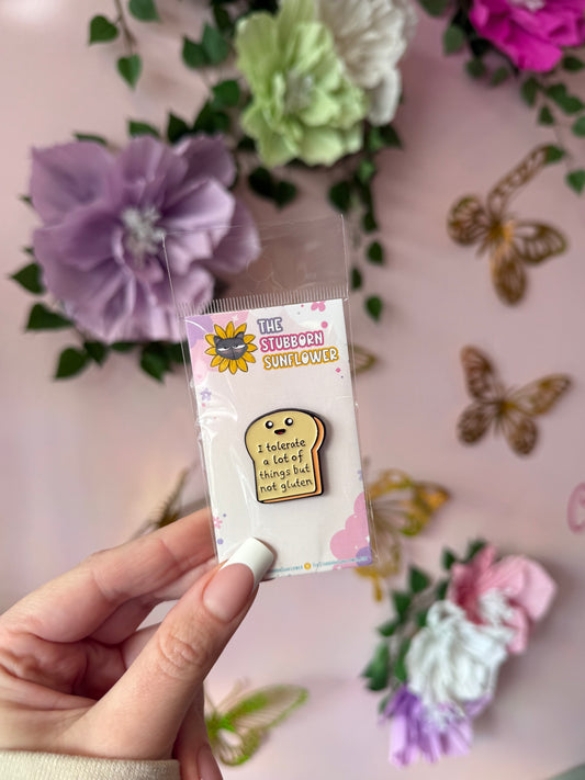 I Tolerate A Lot, Not Gluten Enamel Pin