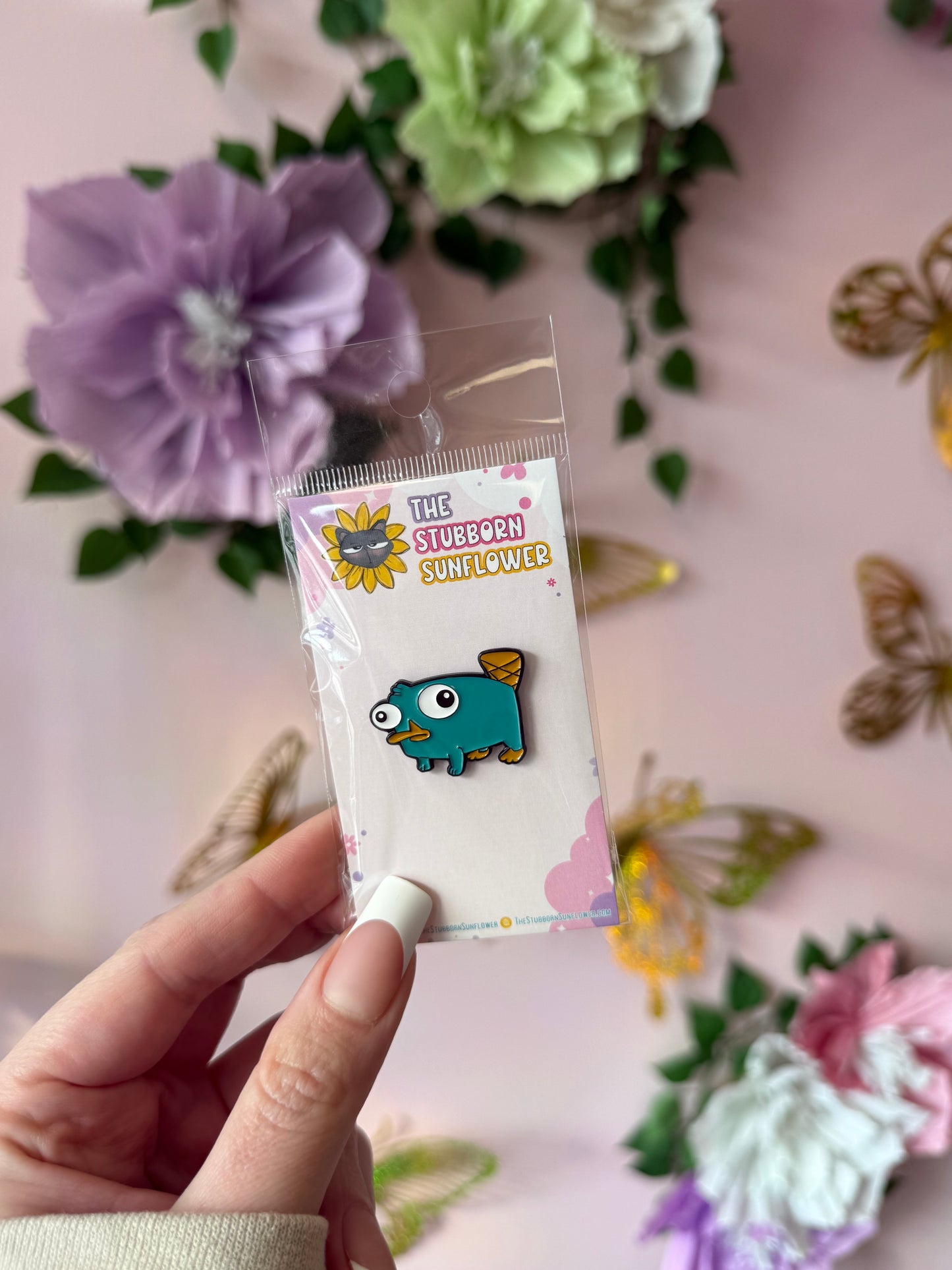 Perry The Platypus Enamel Pin