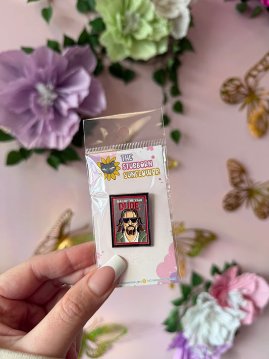 Man Of The Year Enamel Pin