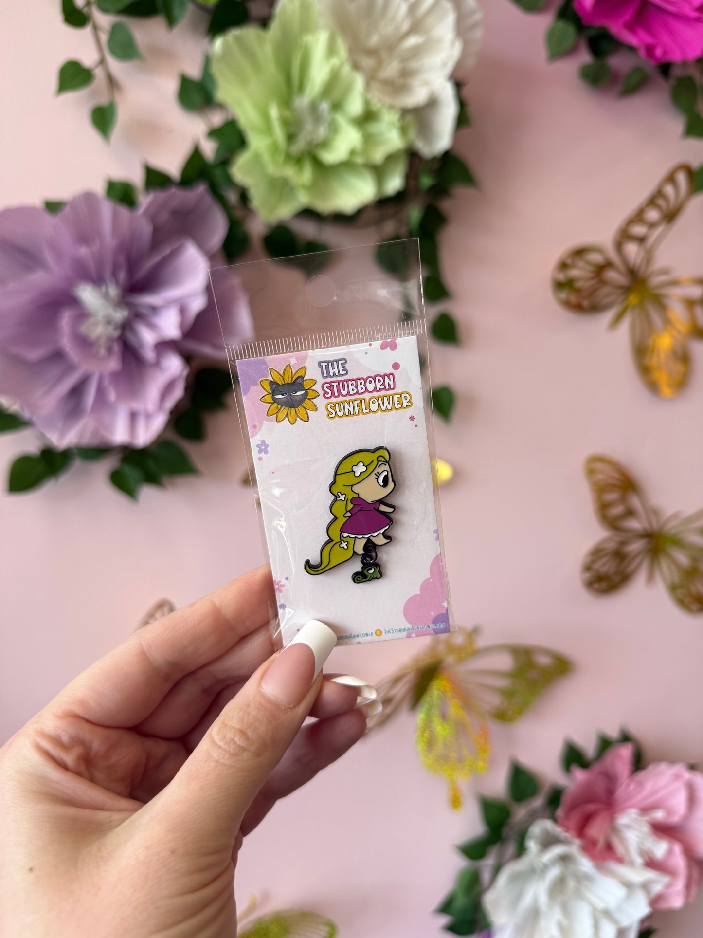 Princess & Sidekick Enamel Pins