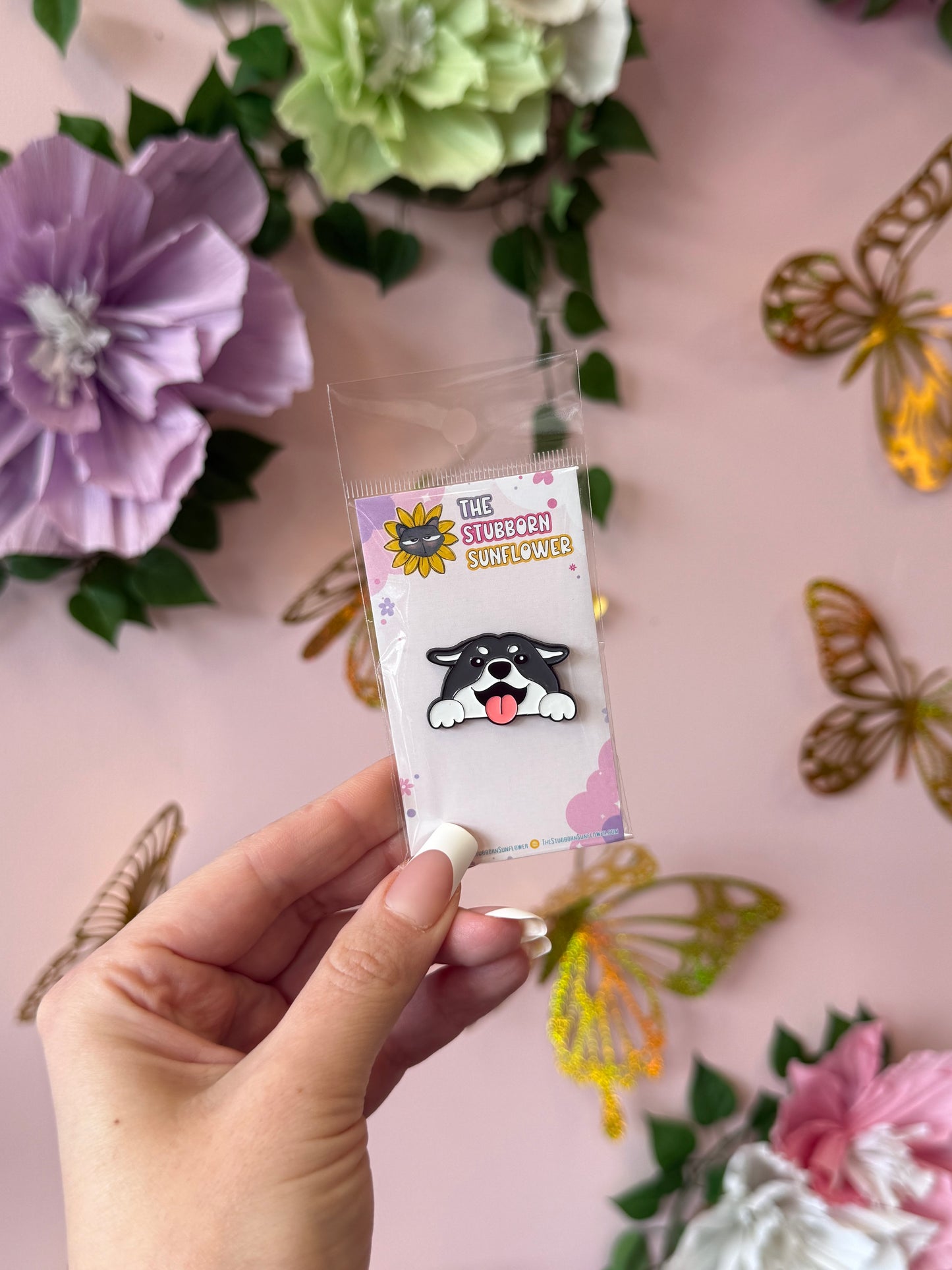 Cute Dog Enamel Pins