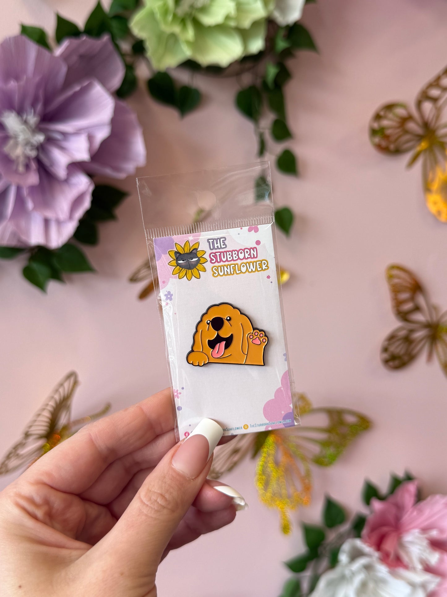 Cute Dog Enamel Pins