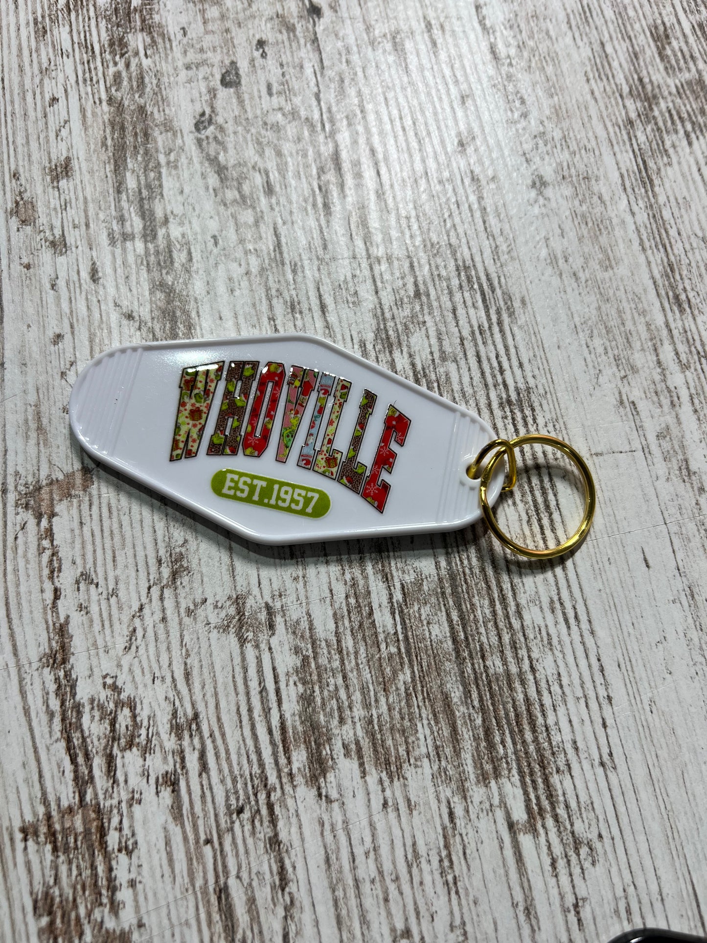 Whoville Keychain