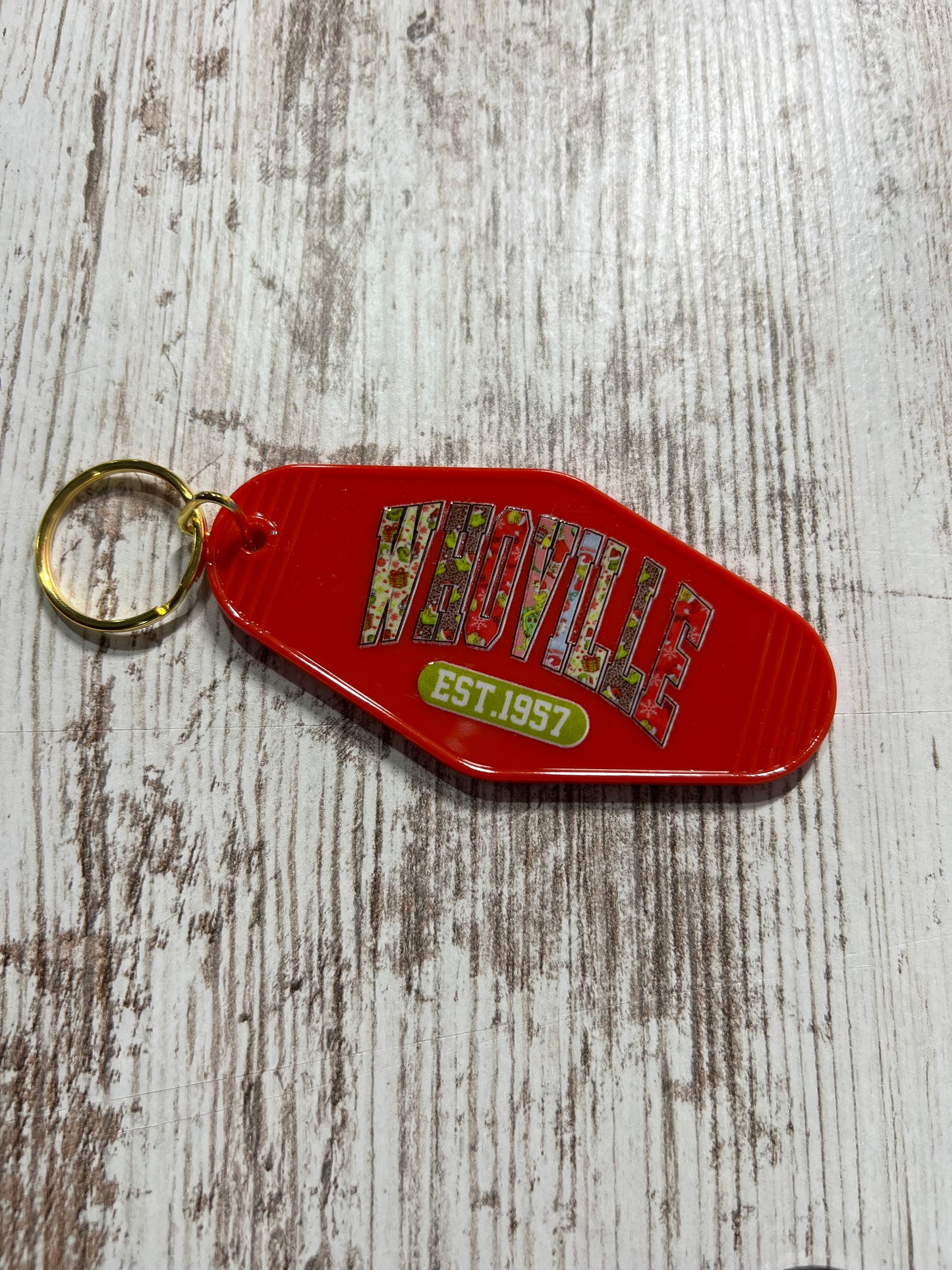 Whoville Keychain