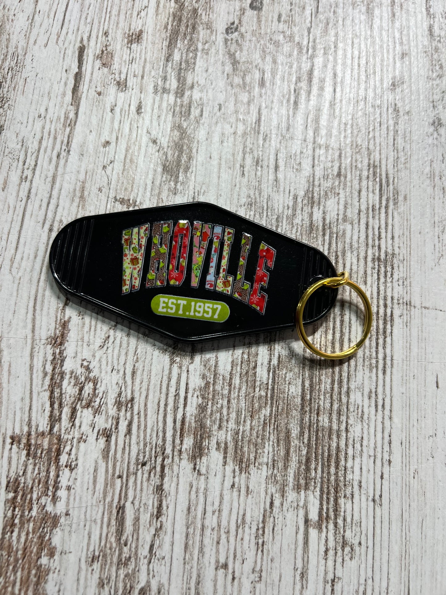 Whoville Keychain