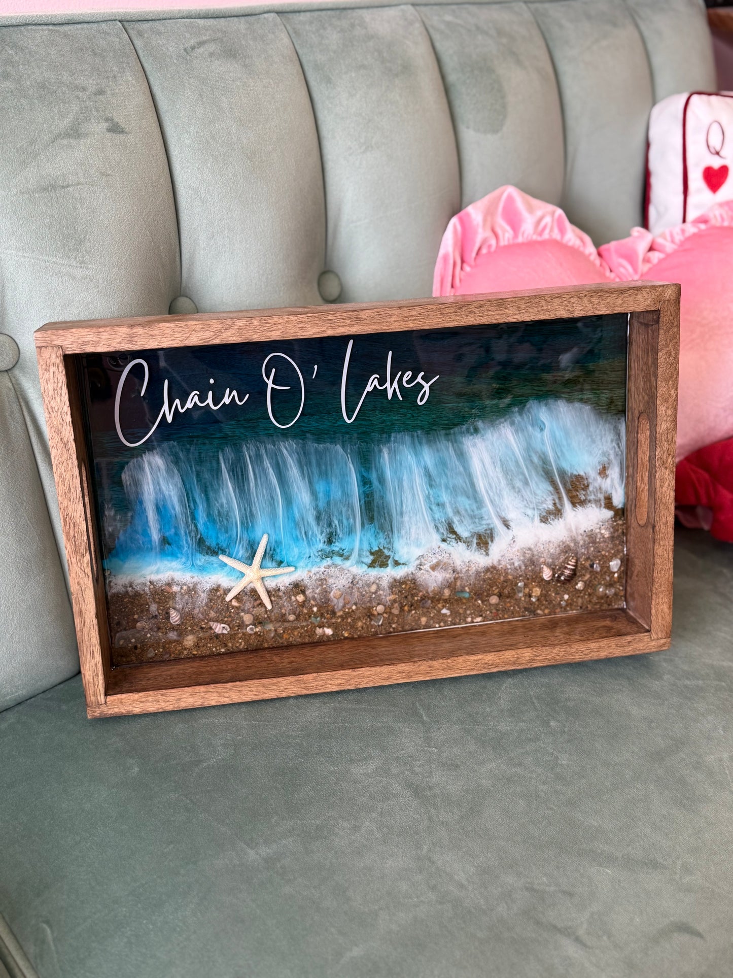 Chain O’ Lakes Decorative Tray