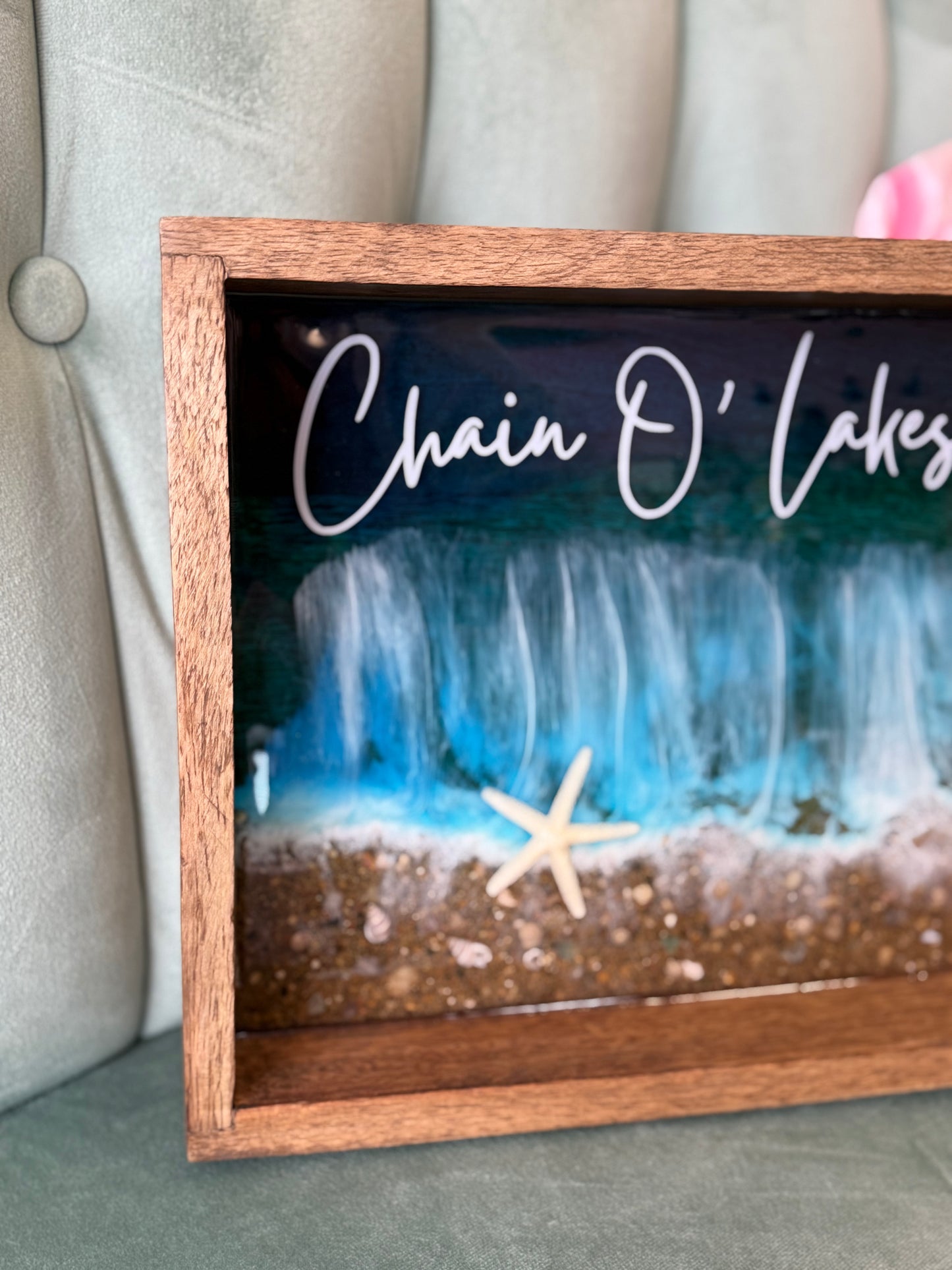 Chain O’ Lakes Decorative Tray