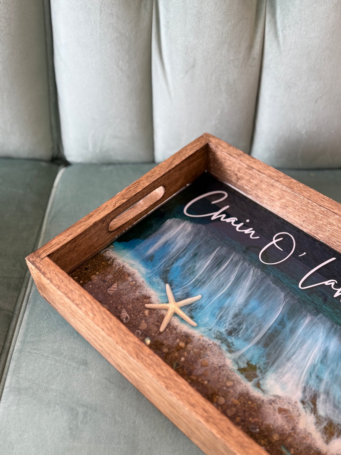 Chain O’ Lakes Decorative Tray