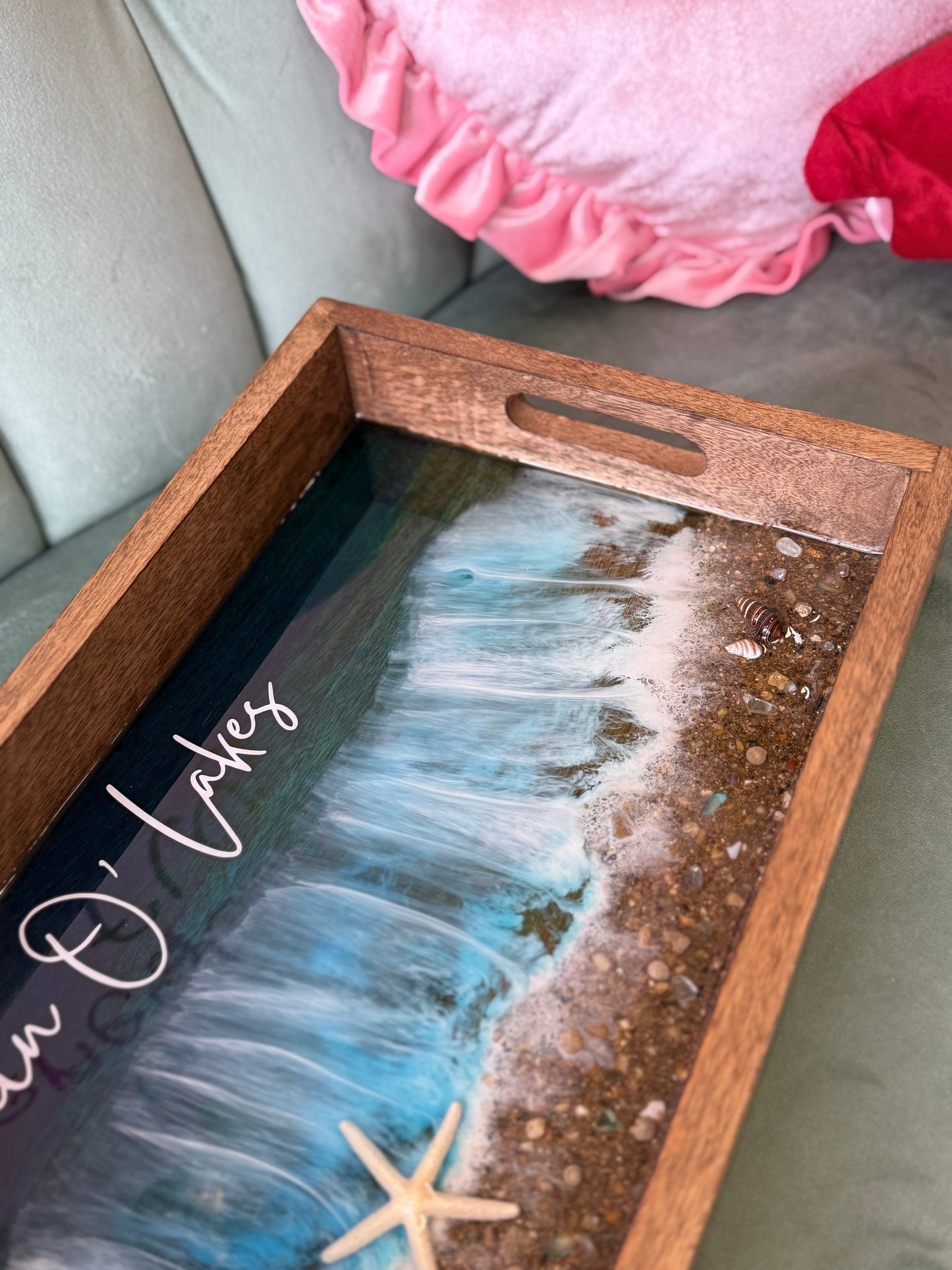 Chain O’ Lakes Decorative Tray