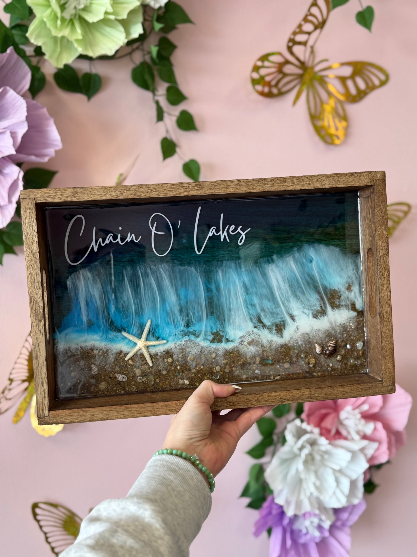 Chain O’ Lakes Decorative Tray