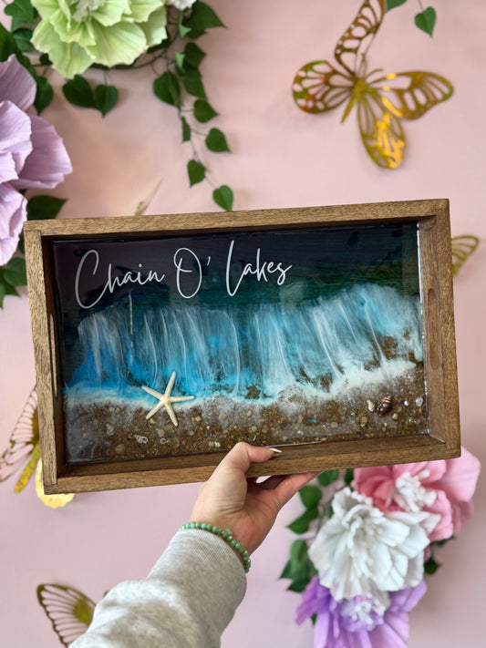 Chain O’ Lakes Decorative Tray