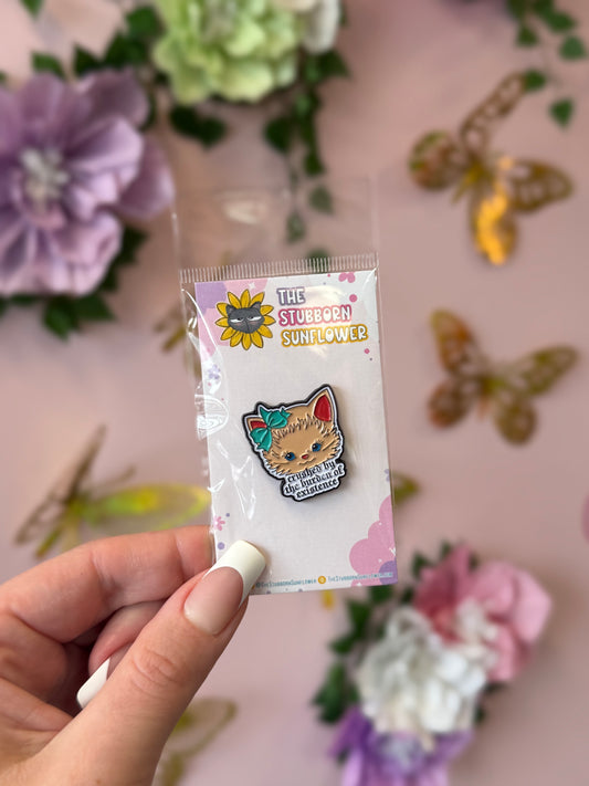 Burden of Existence Enamel Pin