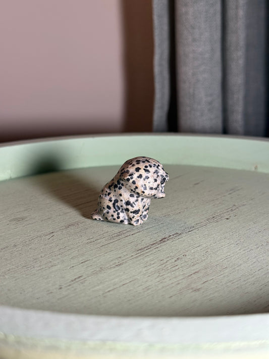 Dalmatian Jasper Tiger Carving