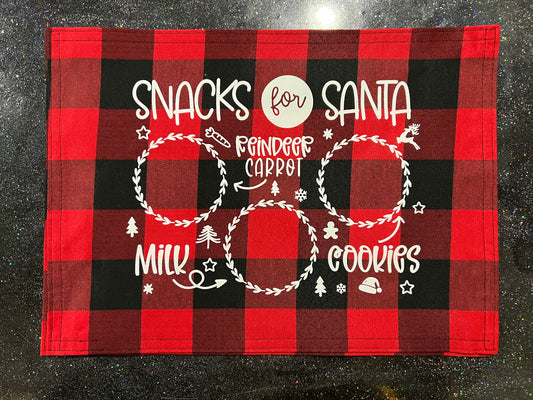 Snacks For Santa Placemats