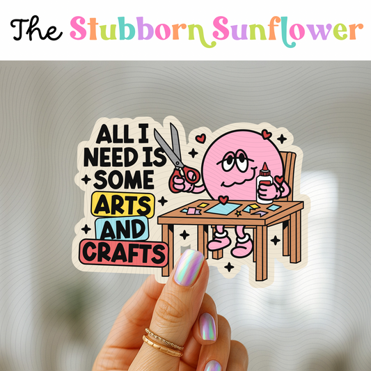 Some Arts & Crafts Sticker
