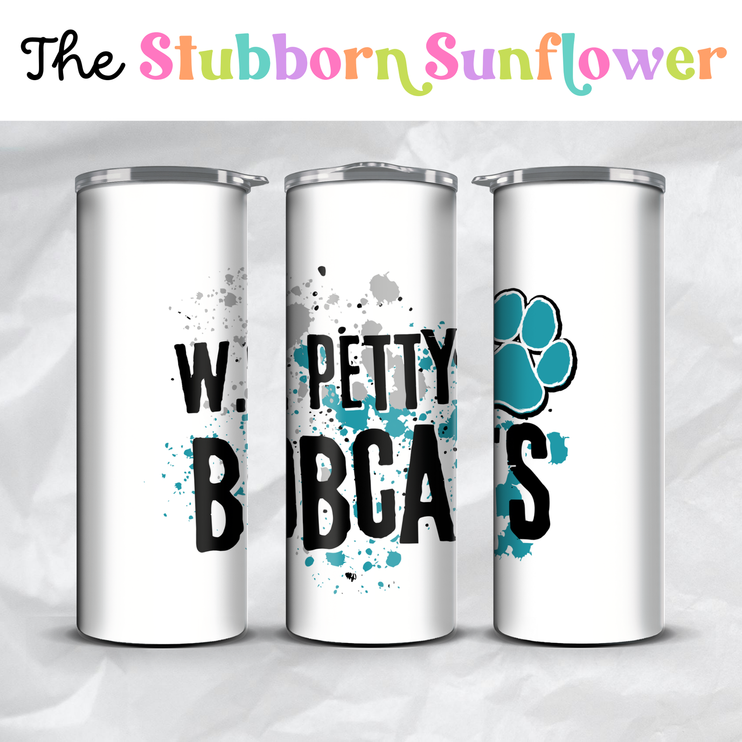 Petty Bobcats 20oz Stainless Tumblers | 3 Styles