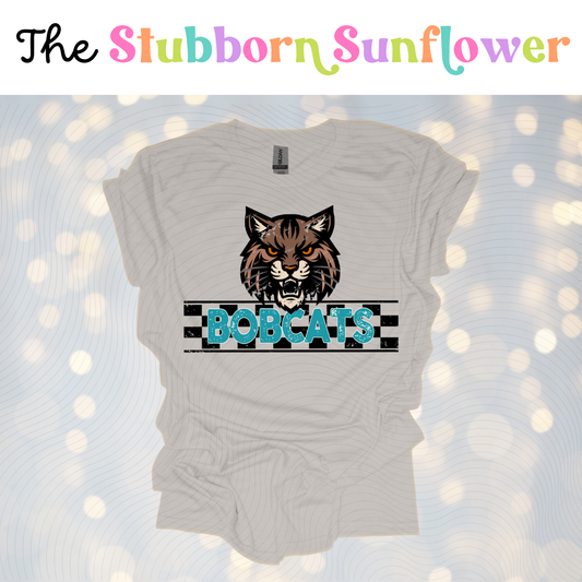 Bobcats Checkered | T-Shirt or Sweatshirt
